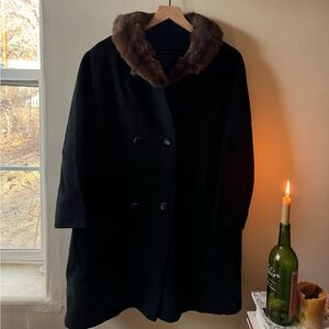 Vintage Workers Union Wool Coat